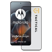 Motorola Signature Tactical Glass Shield 5D Glazen Screenprotector - zwarte rand