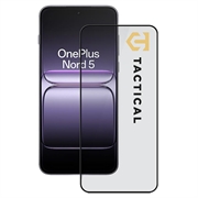OnePlus Nord 5 Tactical Glass Shield 5D Glazen Screenprotector - zwarte rand