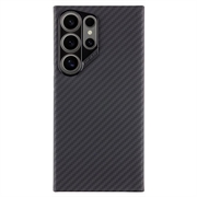 Samsung Galaxy S24 Ultra Tactical MagForce Hoesje - Koolstofvezel - Zwart