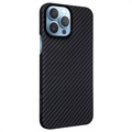 Tactical MagForce iPhone 13 Pro Max Hoesje - Koolstofvezel / Zwart