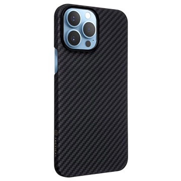 Tactical MagForce iPhone 13 Pro Cover - Carbon Fiber / Zwart