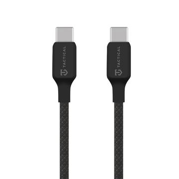 Tactical Stitch Thread USB-C Kabel - 2m, 60W - Zwart