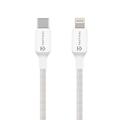 Tactical Stitch Thread USB-C / Lightning-kabel - 2m, 27W - Wit