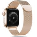 Apple Watch Series 9/8/SE (2022)/7/SE/6/5/4/3/2/1 Tech-Protect Milanese Riem - Goud