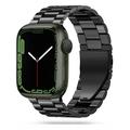 Apple Watch Ultra 2/Ultra/9/8/SE (2022)/7/SE/6/5/4/3/2/1 Tech-Protect Roestvrijstalen Band - 49mm/45mm/44mm/42mm - Zwart