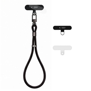 Tech-Protect C11S polsband met koord - Obsidiaanzwart