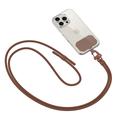 Tech-Protect C5S CrossBody Smartphone-riem - Bruin