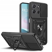 Motorola Moto G67 Power/G57 Power Tech-Protect CamShield Pro Hoesje - Zwart