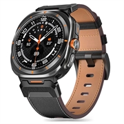 Samsung Galaxy Watch Ultra 2024/2025/2026 Tech-Protect Delta Pro leren band - 47mm - Zwart