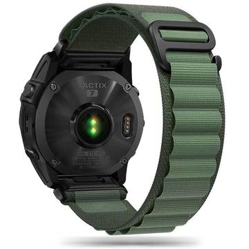 Tech-Protect Garmin Fenix 5/6/6 Pro/7 Nylon Riem - Groen