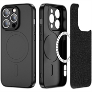 iPhone 13 Pro Max Tech-Protect Icon Siliconen Hoesje - MagSafe Compatibel - Zwart