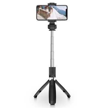 Tech-Protect L01S Bluetooth Selfie Stick met Statief Standaard