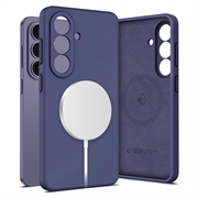 Samsung Galaxy S26 Tech-Protect Vloeibare siliconen hoesje - MagSafe compatibel - Kobaltviolet