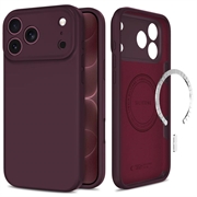 iPhone 17 Pro/18 Pro Tech-Protect Vloeibaar Siliconen Hoesje - MagSafe Compatibel - Bourgondië