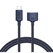 Tech-Protect MMC01 Ultraboost USB-C naar MagSafe 3-kabel 140W - 2m - Middernachtblauw