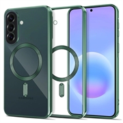 Samsung Galaxy A37 Tech-Protect MagFlex hoesje - MagSafe compatibel - Helder / Jungle Groen
