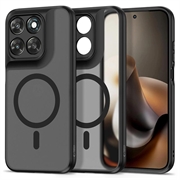 Motorola Moto G77/G67 Tech-Protect Magmat Hoesje - MagSafe-compatibel - Mat Zwart