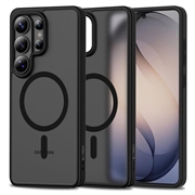 Samsung Galaxy S26 Ultra Tech-Protect Magmat Cover - MagSafe-compatibel - Mat Zwart