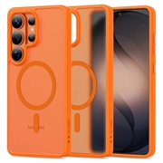 Samsung Galaxy S26 Ultra Tech-Protect Magmat Cover - MagSafe-compatibel - Mat oranje