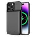 Tech-Protect Powercase iPhone 14 Plus/14 Pro Max Batterij Hoesje - Zwart