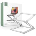 Tech-Protect ProDesk Universele Laptopstandaard - 17" - Zilver