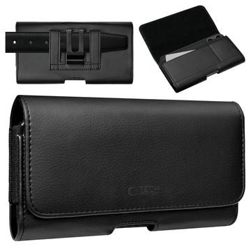 Tech-Protect SM80 Universele Telefoon Holster Hoesje met Kaart Pocekts 5.8-6.8" - Zwart