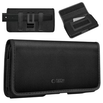 Tech-Protect SM90 Universele Telefoon Holster Hoesje met Kaart Pocekt 5.8-6.8" - Zwart
