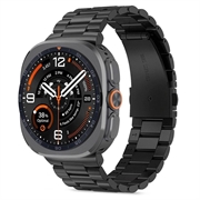 Samsung Galaxy Watch Ultra 2024/2025/2026 Tech-Protect roestvrij stalen bandje - 47mm - Zwart