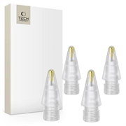 Tech-Protect styluspunten, set van 4 voor Apple Pencil - Wit