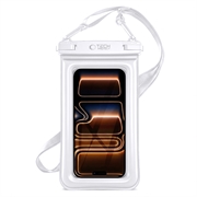 Tech-Protect UWC7 universele waterdichte drijvende hoes 6.9" - Wit