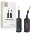 Tech-Protect Ultraboost AU02 Bluetooth 5.4 audiozender/ontvanger - Zwart