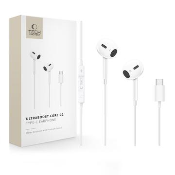 Tech-Protect Ultraboost Core G2 Bedrade USB-C koptelefoon