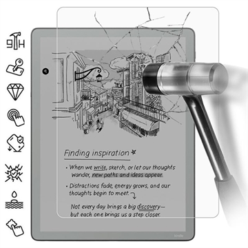 Amazon Kindle Scribe (2025) Glazen Screenprotector - 9H - Case Friendly - Doorzichtig
