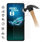 Asus ROG Phone 8/8 Pro Glazen Screenprotector - 9H - Case Friendly - Doorzichtig