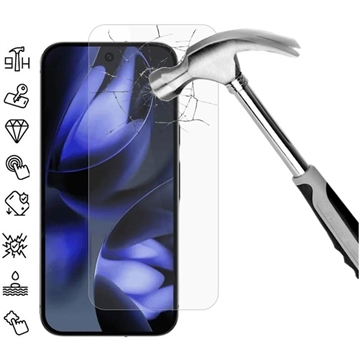 Google Pixel 10 Pro Glazen Screenprotector - 9H - Case Friendly - Doorzichtig