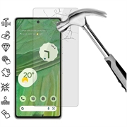 Google Pixel 8 Glazen Screenprotector - Case Friendly - Doorzichtig