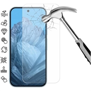 Google Pixel 9/9 Pro Glazen Screenprotector - Case Friendly - Doorzichtig