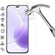 Honor X70i Glazen Screenprotector - 9H - Case Friendly - Doorzichtig