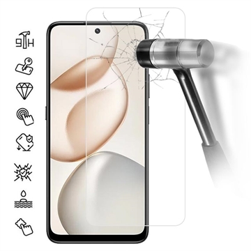 Honor X7d Glazen Screenprotector - 9H - Case Friendly - Doorzichtig