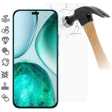 Honor X8c Glazen Screenprotector - Case Friendly - Doorzichtig