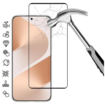 Huawei Pura 80 Pro/80 Pro+/80 Ultra Volledige Dekking Glazen Screenprotector - 9H - Zwarte rand