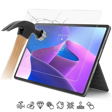 Lenovo Tab P12 Pro Glazen Screenprotector - Case Friendly (Geopende verpakking - Uitstekend) - Doorzichtig