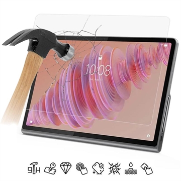 Lenovo Tab Plus Glazen Screenprotector - Case Friendly - Doorzichtig