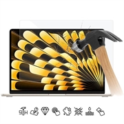 MacBook Air 15" (2023) Glazen Screenprotector - 9H, 0.3mm - Transparant