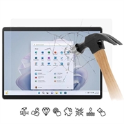 Microsoft Surface Pro 10 Glazen Screenprotector - 9H, 0.3mm - Case Friendly  - Doorzichtig