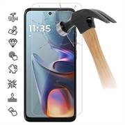 Motorola Moto E15 Glazen Screenprotector - Case Friendly - Doorzichtig