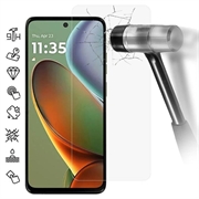 Motorola Moto G15 Glazen Screenprotector - Case Friendly - Doorzichtig