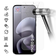 Motorola Moto G67 Glazen Screenprotector - 9H - Case Friendly - Doorzichtig