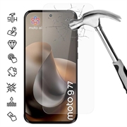 Motorola Moto G77 Glazen Screenprotector - 9H - Case Friendly - Doorzichtig