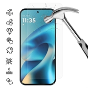 Motorola Moto G67/G77/G87 Glazen Screenprotector - 9H - Case Friendly - Doorzichtig